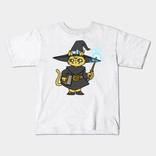 Tabaxi Wizard Kids T-Shirt